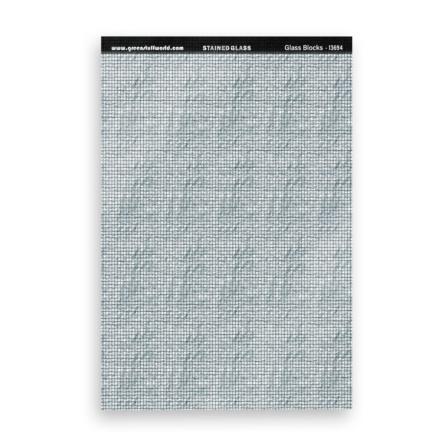 Vitraux Miniatures Motif carré - Blocs de verre - GSW