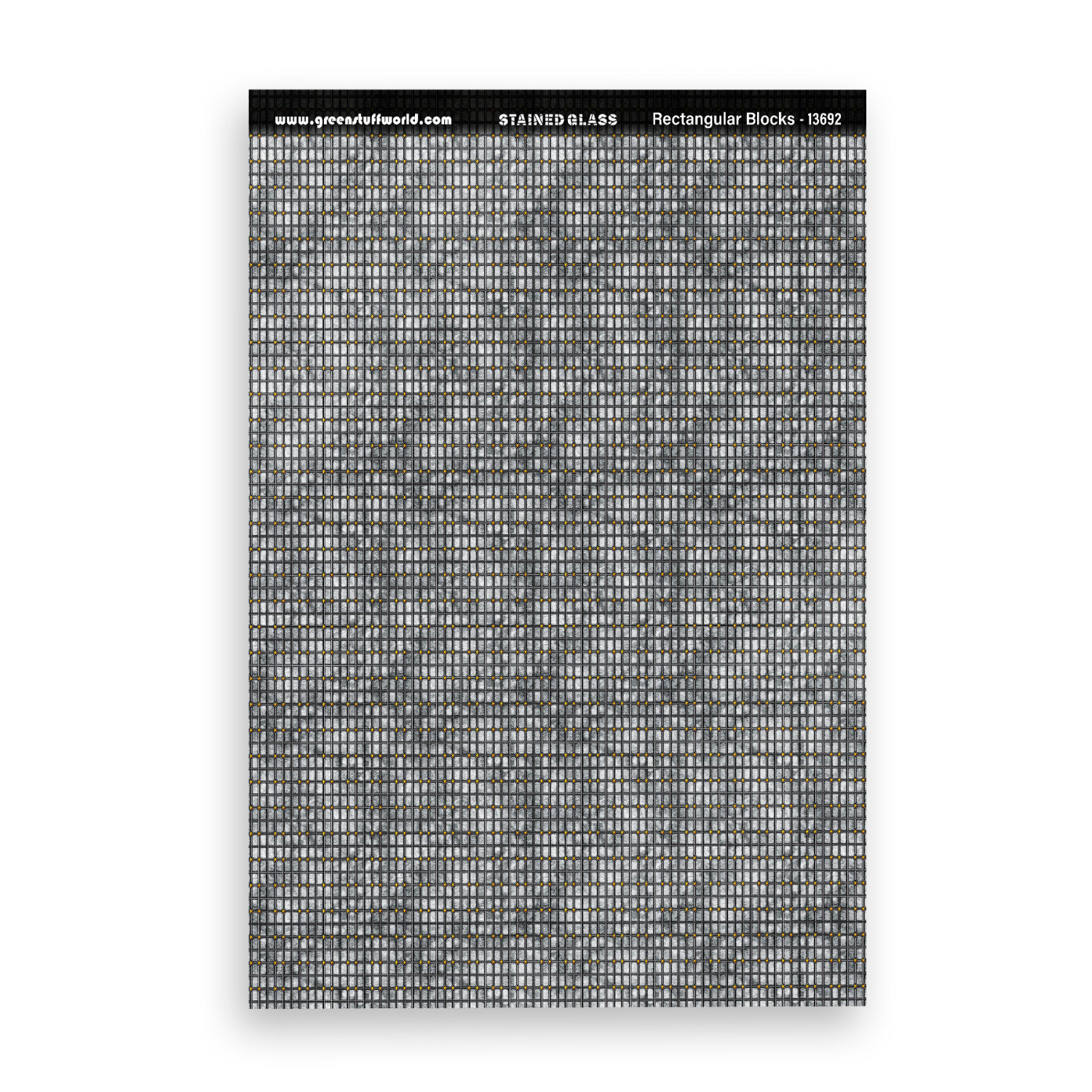 Vitraux Miniatures - Blocs rectangulaires | Mosaïque - GSW
