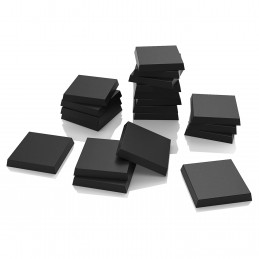 Plastic Square Bases 20mm | Miniature Square Plastic Bases