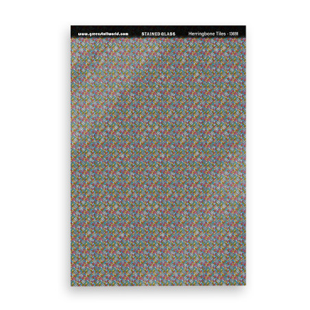 Vitraux Miniatures - Motifs à chevrons - GSW
