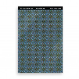 Vitraux Miniatures - Motif floral