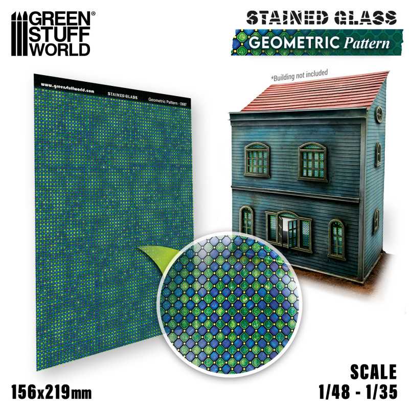 Geometric Pattern Stained Glass Geometric Pattern Stained Glass