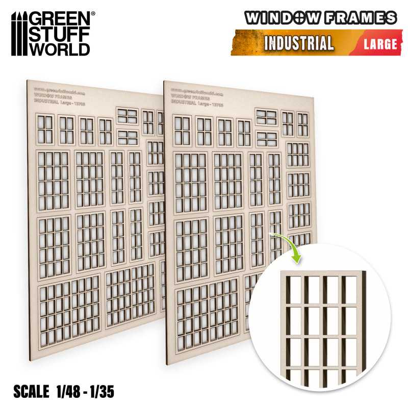 Industrial Miniature Windows - Large