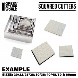 Squared Cutters for Bases | Cutting tools and accesories