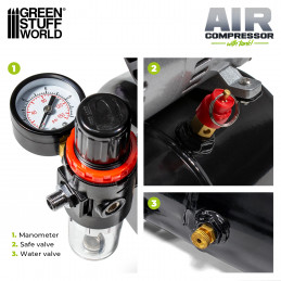 Airbrush-Kompressor mit tank | Kompressor für airbrush von Green Stuff World