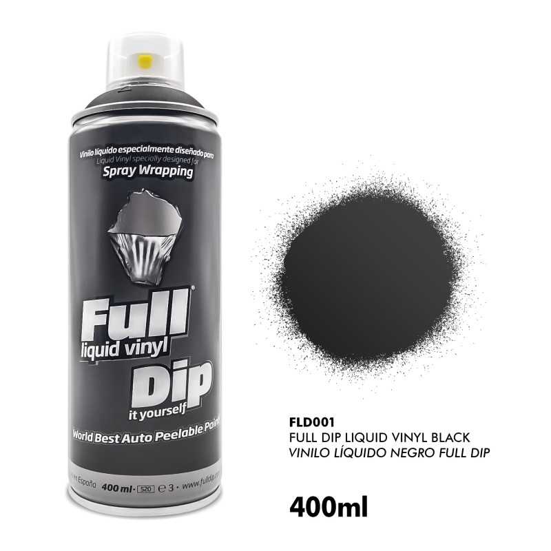 Spray Full Dip Noir Mate | Bombe Plasti dip Spray Full Dip Noir Mate | Bombe Plasti dip
