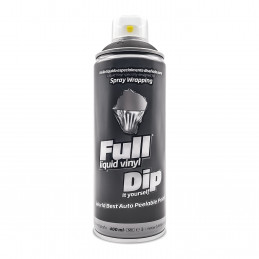 Spray Full Dip Noir Mate | Bombe Plasti dip