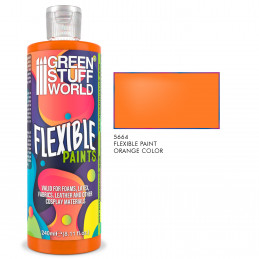 Flexible Paint Orange | Flexi Paints 240ml