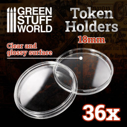 Token Holders 18mm for board games