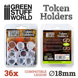 Token Holders 18mm for board games