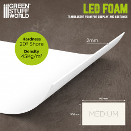 LED Foam Sheets for Cosplay | The best LED Foam