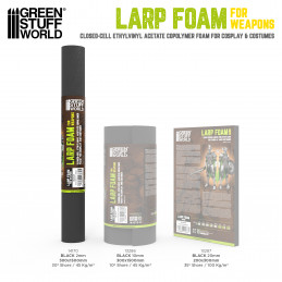 Mousse GN | Mousse LARP pour armes softcombat et LARP