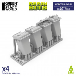 Cubo basura de plastico | Contenedores basura de plastico