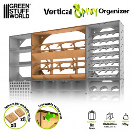 Spray can holders | MDF Wood Displays