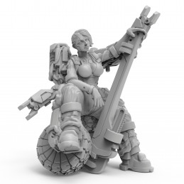 Figuras Ciberpunk Unit 9 - Amanda Wrench 54mm