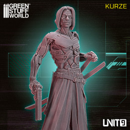 Cyberpunk Unit 9 Figures - Kurze 54mm