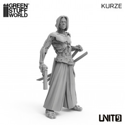 Cyberpunk Unit 9 Figures - Kurze 54mm