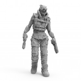 Cyberpunk Unit 9 Figures - Kevlar 54mm