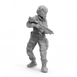 Cyberpunk Unit 9 Figures - Lace 54mm