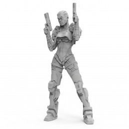 Cyberpunk Unit 9 Figures - Triny Acker 54mm