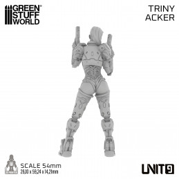 Cyberpunk Unit 9 Figures - Triny Acker 54mm