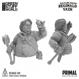 PRIMAL Collectibles - Halfling Rogue Reginald Vazk