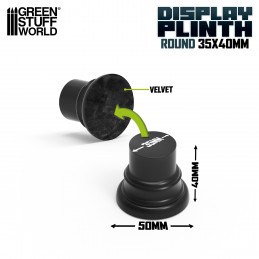 Round Display Plinth 4.5 cm