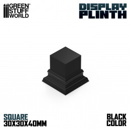 Lacquered MDF Display Plinth | Square Top Display Plinth 3x3