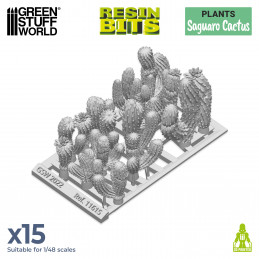 3D printed set - Saguaro Cactus | Plants and vegetation