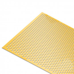 Messing-Tiefdruckbleche - Mittlere Kreise