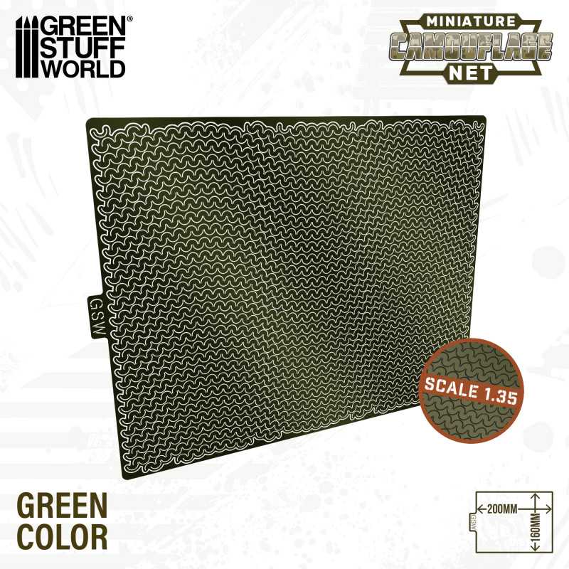 Filets de camouflage Vert 1:35 Filets de camouflage Vert 1:35