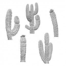 3D printed set - Saguaro Cactus XL | Plants and vegetation