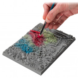 Dry Brush Palette | Drybrush texture palette | Dry palette for drybrushing