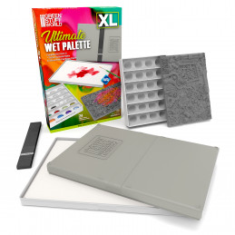 Ultimative Nasspalette XL von Green Stuff World + Texturpalette + Push-Pop Mischpalette