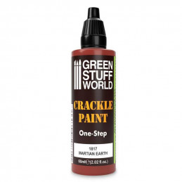 Crackle Paint, a unique product that will create amazing cracks or weathered effects.