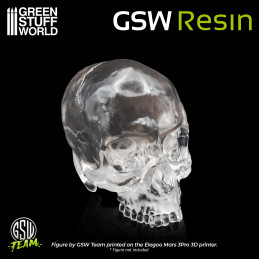 Resina para impresoras 3D | Resina 3D - ABS-like Transparente 1L