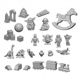 Set imprimé en 3D - Jouets pour enfants