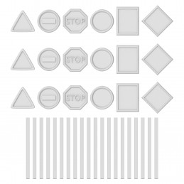 Traffic Signs 1:48 | Street signs
