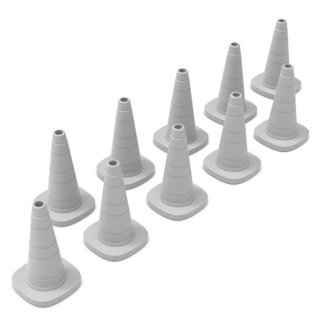 Cone de chantier 1:35 | Cônes de signalisation - GSW