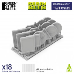 Traffic Signs 1:35 | Street signs for dioramas