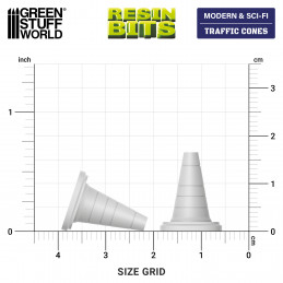 Traffic Cones 1:48 | Safety cones for Wargames