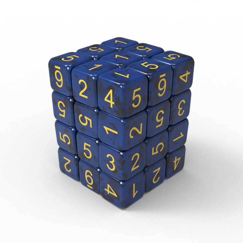 36x D6 12mm Dice - Dark Blue 36x D6 12mm Dice - Dark Blue