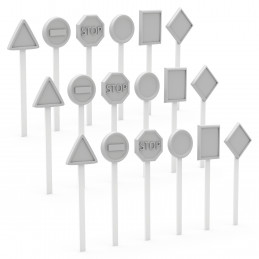 Traffic Signs 1:48 | Street signs