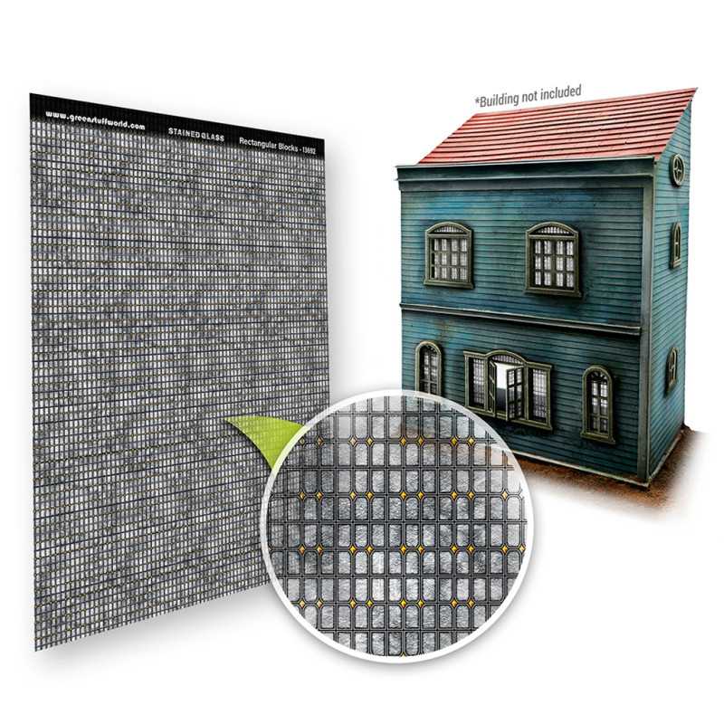 Vidrieras - Bloques rectangulares | Mosaicos Vidrieras - Bloques rectangulares | Mosaicos