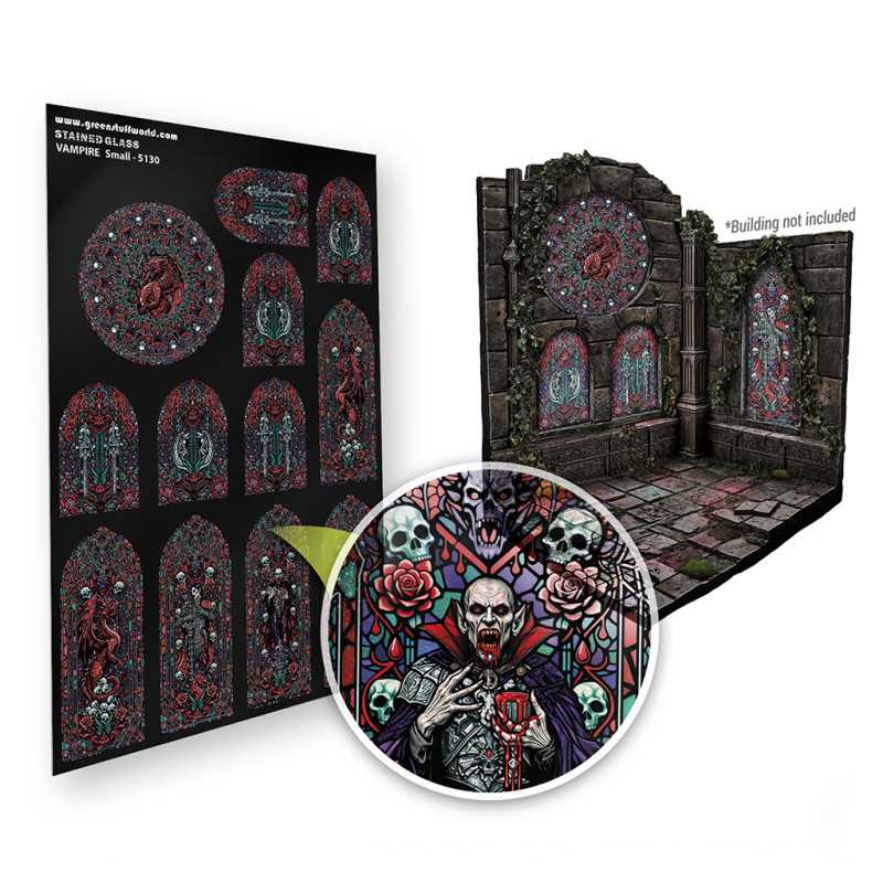 Vidrieras Vampiros - Pequeño Vidrieras Vampiros - Pequeño