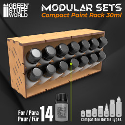 Organizador Vertical de Pinturas 30ml - COMPACT