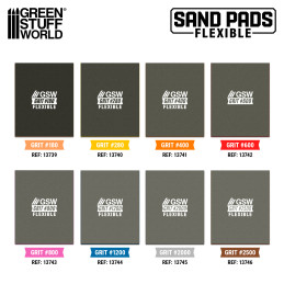 Flexible Sanding Pads 180 grit | Flexible Sanding Blocks