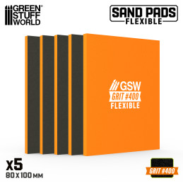 Flexible Schleifpads #400 | Flexible Schleifblöcke