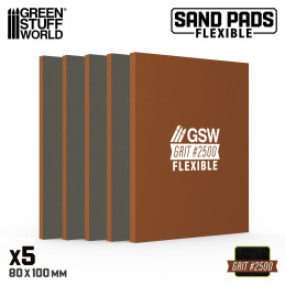 Flexible Schleifpads #2500 | Flexible Schleifblöcke