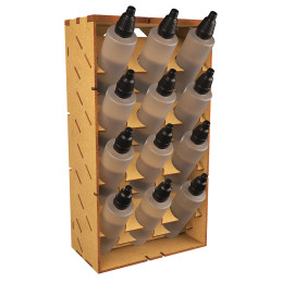 Organizzatore Verticale per Colori 60ml - LITE | Legno MDF